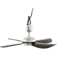 Outwell Christianos Camping Ceiling Fan Noir,Argenté