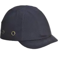 Portwest Casquette anti-heurt VISIERE COURTE Marine Unique