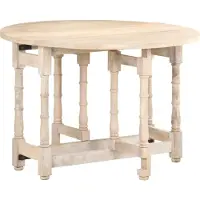 vidaXL Best Möbel Table de salle à manger ronde 110x76 cm Mango Massif - Tables de salle à manger CL2715223 1parcel