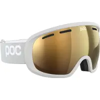 POC - Masque de ski - Fovea Clarity POW JJ Mineral Grey/Partly Sunny Orange - Gris