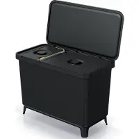 Nabbi Poubelle De Recyclage 1x10l+1x23l Systema 57x29x41 Cm