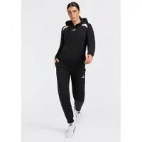 Puma Survêtement noir / blanc
