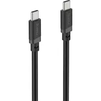 Hama Câble de charge, USB-C - USB-C, 60 W, 2 m, noir