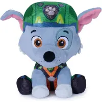 Paw Patrol GUND, : The Dino Movie, Peluche Rocky, peluche sous licence officielle, produit dérivé du film, à partir d'un an, 15,2 cm