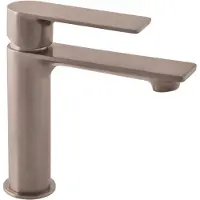 Domoletti Robinetterie de lavabo gris métal