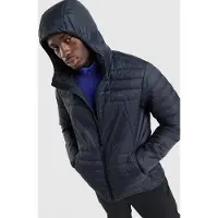 Salomon - Doudoune en Primaloft - RFLX HD Jkt M Deep Black pour Homme - Taille L - Noir