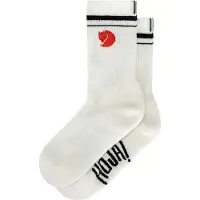 Fjällräven Unisexe, Chaussettes de sport, Hoja Socks (39 - 41), Blanc