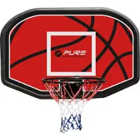 Victoria Sport Cerceau de basket-ball Rouge Rouge Taille unique