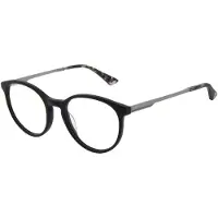 Hackett Lunettes de Vue HEK1302 50/19/145 Matt solid black Combined MAN HEK1302