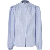 Pepe Jeans pour femme. PL3051304 Blouse Margot bleu (XL), Casuel, Polyester, Manche longue