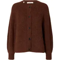 Selected Lulu Cardigan Marron S Femme