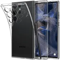 Spigen Coque Liquid Crystal pour le Samsung Galaxy S23 Ultra - Transparent