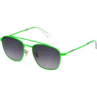 Police Lunettes de Soleil SPL996 55/19/145 Shiny apple green Stainless steel MAN SPL996