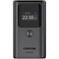 Canyon OnPower 130 - Batterie externe - - écran - entrée USB-C - 2 sorties PD 30 W - batterie