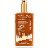 Alphanova Organic Sun Huile Sèche Scintillante 100 ml Huile