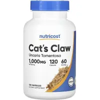 Nutricost , Griffe de Chat, 1 000 mg, 120 Gélules (500 mg par Gélule)