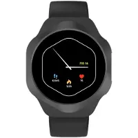Canyon Hexagon 88, montre intelligente, BT, couleur. AMOLED 1,43", étanche. IP67, mode multisport, noir