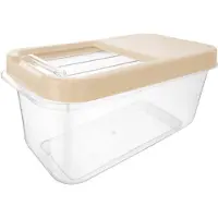 Orion Boîte de rangement polyvalente 7,5 L avec couvercle coulissant, plastique résistant