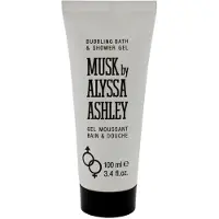Alyssa Ashley Gel Douche Moussant Musc d'Unisexe - 100 ml