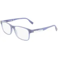 Lacoste Lunettes de Vue L3649 N 52/15/135 Matte blue lumi Bio injected BOY L3649 N