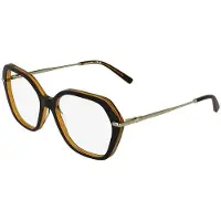 Longchamp Lunettes de Vue LO2800 56/17/140 Black/transparent brown Acetate WOMAN LO2800