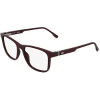 Lacoste Lunettes de Vue L4007MAG-SET 57/17/145 Burgundy Bio inj-g820 MAN L4007MAG-SET