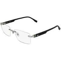 Lacoste Lunettes de Vue L2320 55/18/145 Silver Metal MAN L2320
