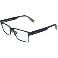Lacoste Lunettes de Vue L2318 55/18/145 Matte blue Metal MAN L2318