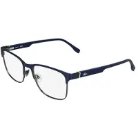 Lacoste Lunettes de Vue L2319 57/18/150 Matte blue Metal MAN L2319