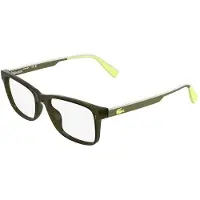 Lacoste Lunettes de Vue L3665 50/16/140 Transparent khaki Bio inj-g820 BOY L3665