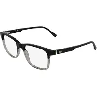 Lacoste Lunettes de Vue L4002 54/17/145 Black/transparent grey Bio inj-g820 MAN L4002