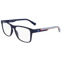 Lacoste Lunettes de Vue L2707MAG-SET N 53/16/145 Blue Bio inj-g820 MAN L2707MAG-SET N
