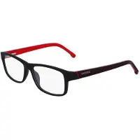 Lacoste Lunettes de Vue L2707 ON 53/15/145 Matte black/red Bio injected MAN L2707 ON
