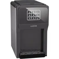 Klarstein ArcticBlend 3-en-1 machine à glaçons, 20 kg/24 h, glaçons & glace pilée, distributeur d'eau, réservoir 6 L, acier inoxydable, machine à glacons maison, noir
