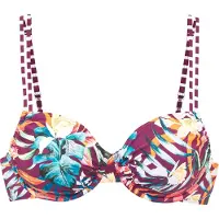 Venice beach Hauts de bikini aqua / orange / bordeaux / blanc