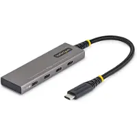 StarTech.com .com 309B-USBC-HUB, USB 3.2 Gen 2 (3.1 Gen 2) Type-C, USB 3.2 Gen 2 (3.1 Gen 2) Type-C, 10 000 Mbit/s, Gris, Plastique, Aluminium, 100 W