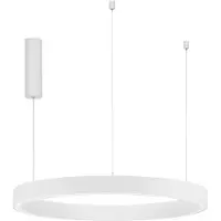 Nova Luce Suspension design Sting blanc Ø 80cm