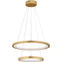 Lyora Suspension dorée Empatia Double design