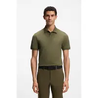 BOSS Paul 10255848 Green Short Sleeve Polo Vert L Homme