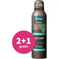 Kneipp Men Kick Start Mousse de Douche Cèdre - Huile de Jojoba 200 ml Mousse(S)