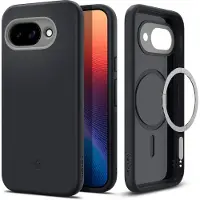 Spigen Nano Pop (MagFit) (Google Pixel 9a), Coque pour téléphone portable, Noir