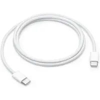 FoneFunShop Compatible avec Apple 1M 60W USB-C vers USB-C tissé blanc A2795 (retour sous 14 jours)