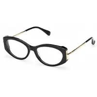 Max mara Lunettes de Vue MM5204 52/16/140 Shiny black Front acetate WOMAN MM5204