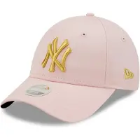 New Era - Casquette Femme 9forty New York Yankees Logo Métal - Rose