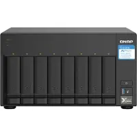 Qnap TS-832PX Tour NAS Annapurna Labs AL324 4 Go DDR4 0 To Turbo System Aluminium, Noir