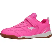 Kangaroos K-RIDY ARD EV : Chaussures de sport pour enfants, chaussures d'intérieur, chaussures de sport, couleur rose, style décontracté