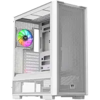 Thermaltake S380 TG ARGB Midi Tower Noir, Blanc
