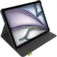 GeckoCovers Apple Ipad Air 13 2025 / 2024 - Cactus Leather Cover Noir