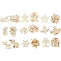 You do it Saupoudrage "Motifs de Noël", 45 pièces, Ø env. 28 mm (45 pcs)