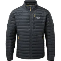 Rab - Doudoune chaude en duvet - Microlight Jacket Beluga pour Homme - Taille XL - Gris